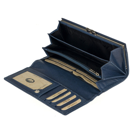 Portfel damski skórzany skóra naturalna El Forrest 