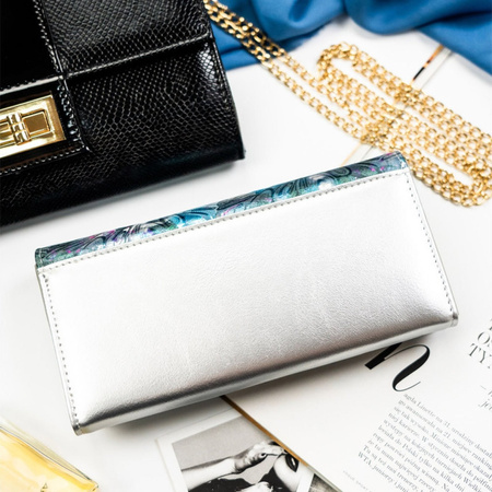 Portfel damski skóra naturalna skórzany Peterson