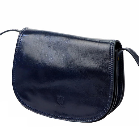 Florence torebka listonoszka skóra naturalna czarny