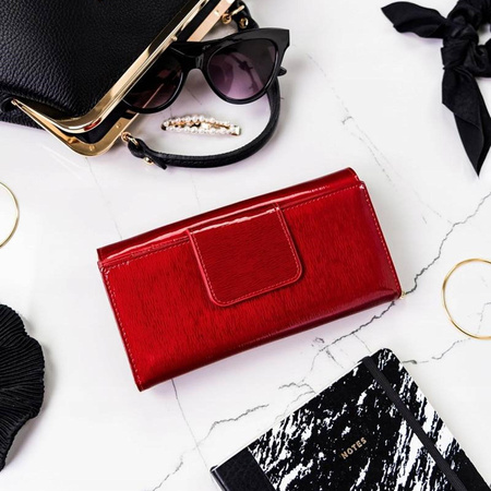 Portfel damski skórzany skóra naturalna  Peterson 