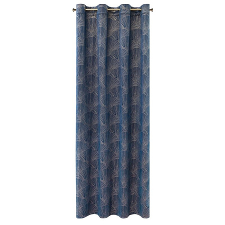 ZASŁONA GOTOWA GOJA 140 X 250 CM GRANATOWY