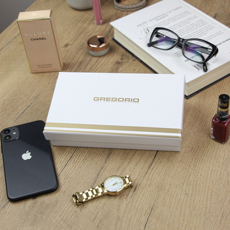 Gregorio portfel skóra naturalna czarny Gregorio BC-115 - kobieta