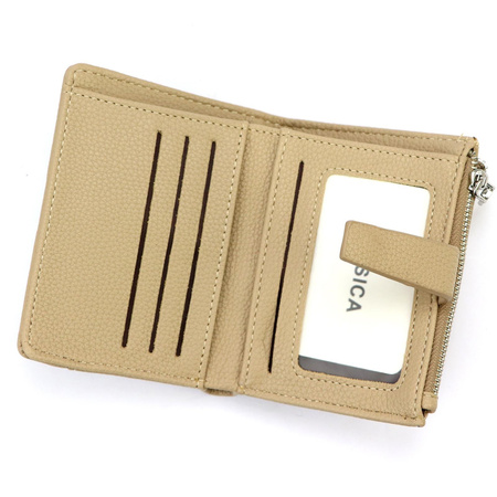 Portfel damski skórzany skóra ekologiczna Jessica