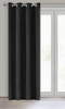 ZASŁONA GOTOWA LOGAN 135 X 250 CM CZARNY