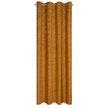 ZASŁONA GOTOWA OCTAVIA 140 X 250 CM MIODOWY