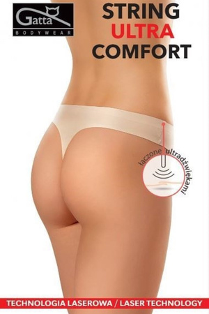 Stringi majtki damskie  Ultra Comfort 41589 czarne 