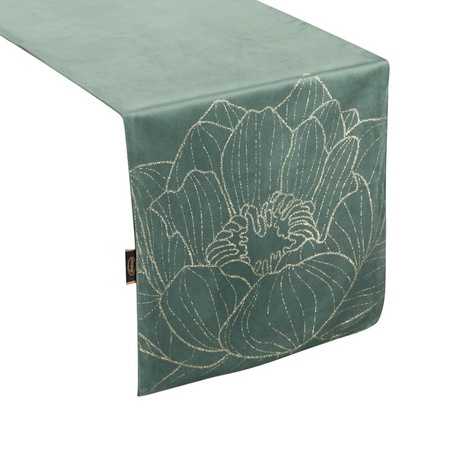 OBRUS BLINK 13 35 X 180 CM CIEMNOMIĘTOWY