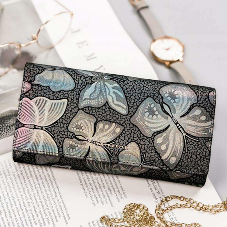 Portfel damski skórzany skóra naturalna  Peterson