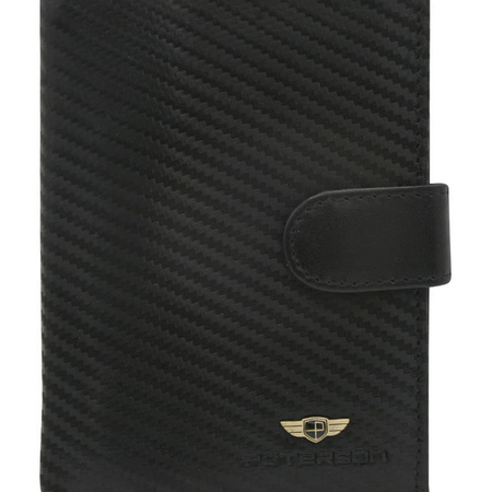 Portfel męski skórzany skóra naturalna Peterson