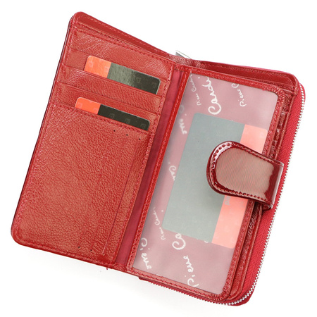 Portfel damski skórzany skóra naturalna Pierre Cardin