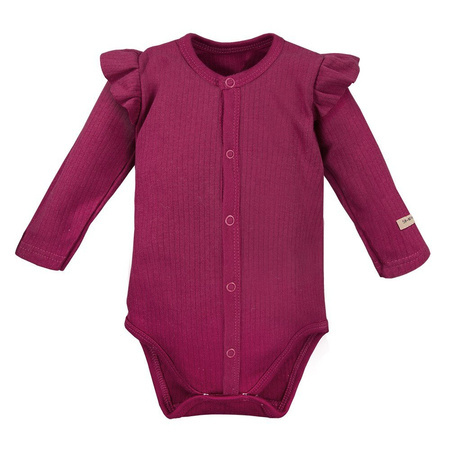 BODY niemowlęce wyprawka  SIMPLY COMFY ROZ BORDOWY Ewa Klucze 