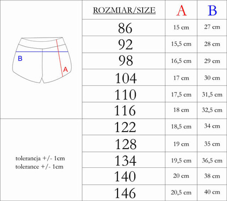 Krótkie spodenki bawełniana dziewczęce Tola Nicol  