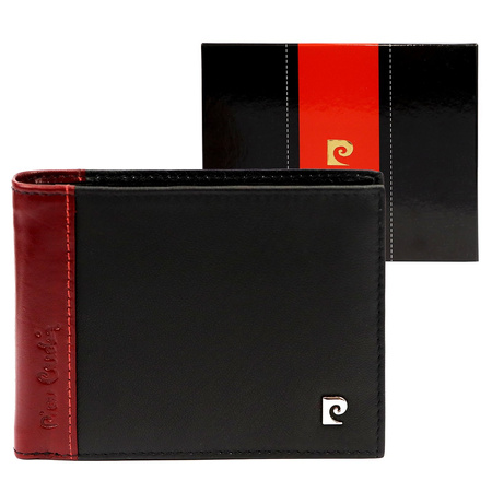 Portfel męski skórzany skóra naturalna Pierre Cardin