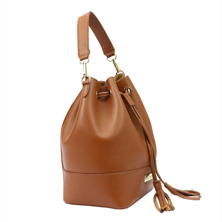 Torebka torebki skórzana skóra naturalna MiaMore damska 