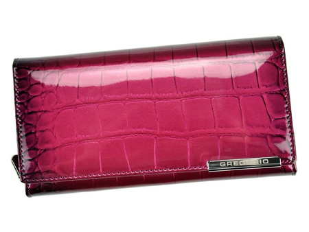 Portfel damski skórzany skóra naturalna Gregorio 