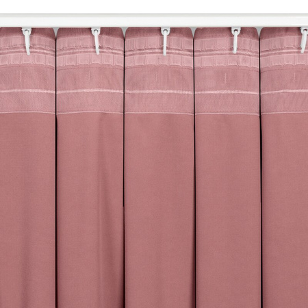 ZASŁONA GOTOWA MADLEN NA TAŚMIE 140 X 300 CM RÓŻOWY
