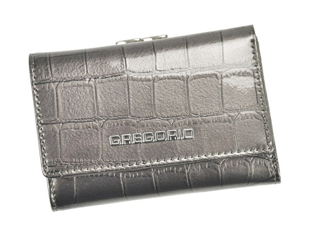 Portfel damski skórzany skóra naturalna Gregorio 