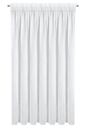 FIRANA GOTOWA TINA NA TAŚMIE 140 X 270 CM BIAŁY