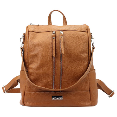Plecak damski skórzany skóra naturalna MiaMore