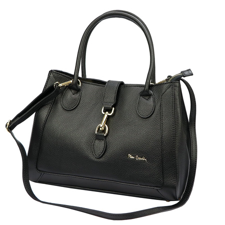 Torebka torebki skórzana skóra naturalna Pierre Cardin damska