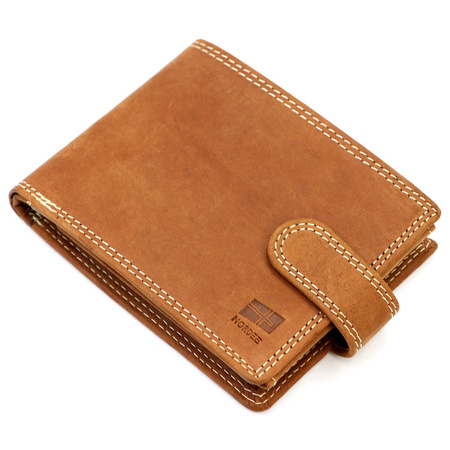 Portfel męski skórzany skóra naturalna Nordee 