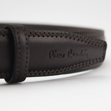 Pasek męski skórzany skóra naturalna Pierre Cardin