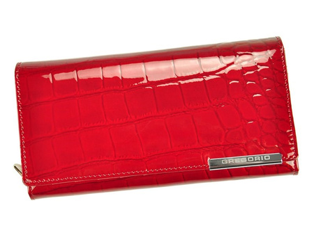 Portfel damski skórzany skóra naturalna Gregorio 