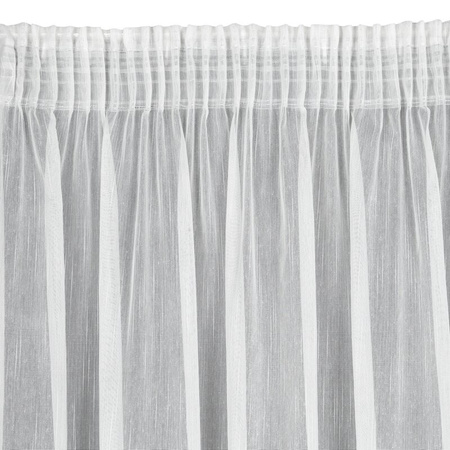 FIRANA GOTOWA MONIC NA TAŚMIE 140 X 270 CM BIAŁY