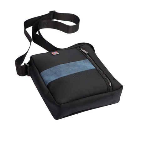 Torba saszetka na ramię męska materiałowa Nordee