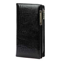 Portfel damski skórzany skóra naturalna Gregorio