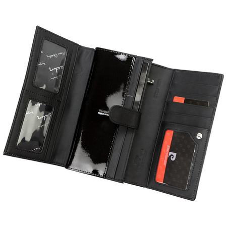 Portfel damski skórzany skóra naturalna Pierre Cardin