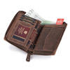 Portfel męski skórzany skóra naturalna  Peterson 
