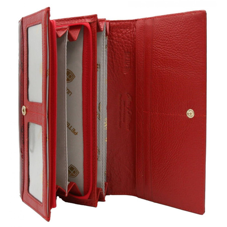 Portfel damski skórzany skóra naturalna  Peterson