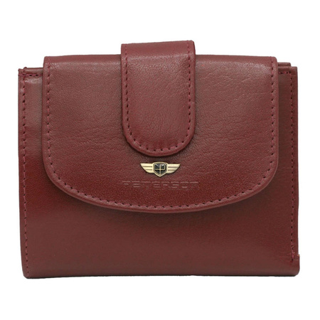 Portfel damski skórzany skóra naturalna Peterson