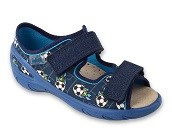 Befado - Obuwie sandałki kapcie pantofle dla chłopca skórzana wkładka