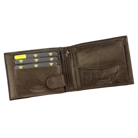 Portfel męski skórzany skóra naturalna Charro 
