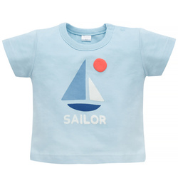 TSHIRT SAILOR NIEBIESKI 74