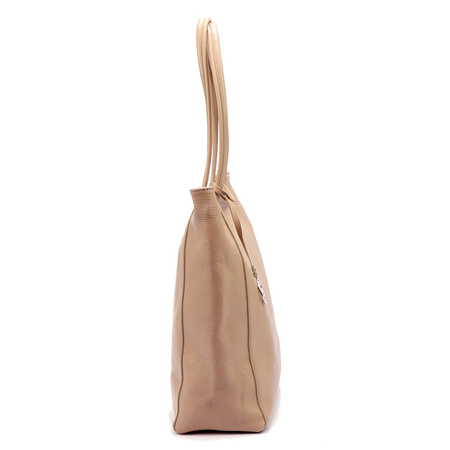 Skórzany pasek męski ELITE czarny 115-cm