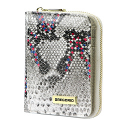 Portfel damski skórzany skóra naturalna Gregorio