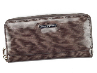 Portfel damski skórzany skóra naturalna Gregorio