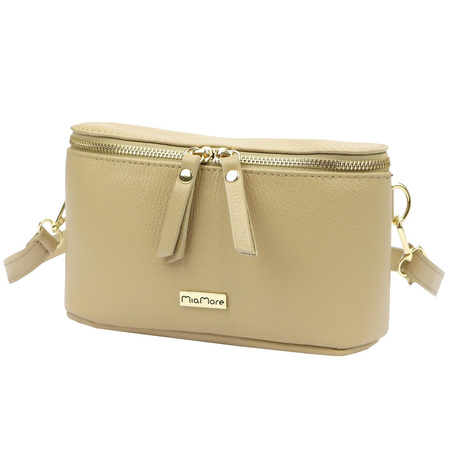 Torebka torebki skórzana skóra naturalna MiaMore damska 