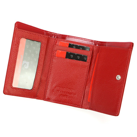 Portfel damski skóra naturalna + skóra ekologiczna Pierre Cardin