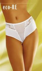 Wol-Bar Eco-Re Majtki figi bawełna czarny L