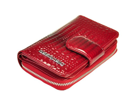 Portfel damski skóra naturalna skórzany Gregorio