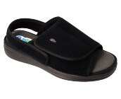 Dr Orto buty sandały męskie profilaktyczno ortopedyczne czarne