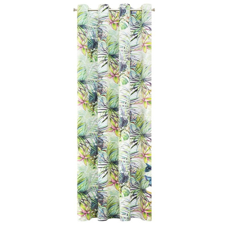 ZASŁONA GOTOWA ROMMY 140 X 250 CM BIAŁY