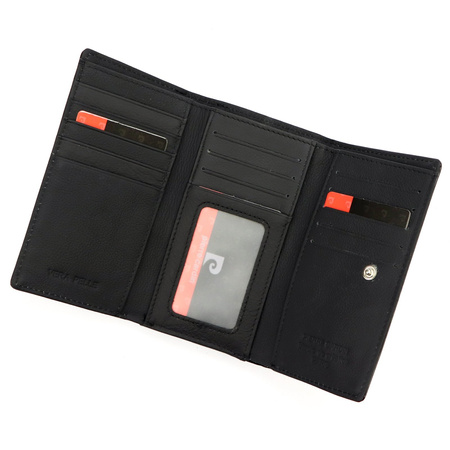 Portfel damski skórzany skóra naturalna Pierre Cardin