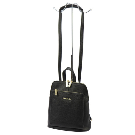 Plecak damski skórzany skóra naturalna Pierre Cardin