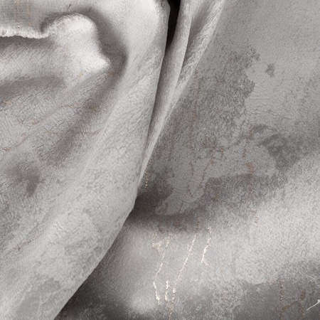 ZASŁONA GOTOWA NADIA NA TAŚMIE 140 X 300 CM SREBRNY