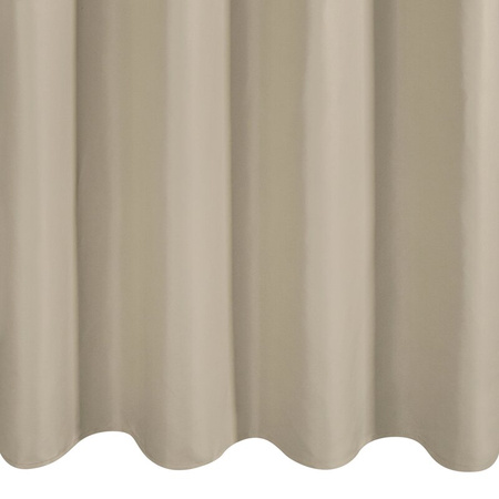 ZASŁONA GOTOWA ADARI 140 X 250 CM CIEMNOBEŻOWY